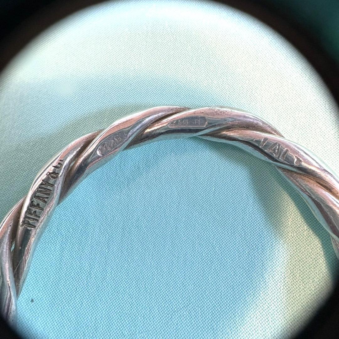 Tiffany & Co ティファニーツイストキーリング SV925