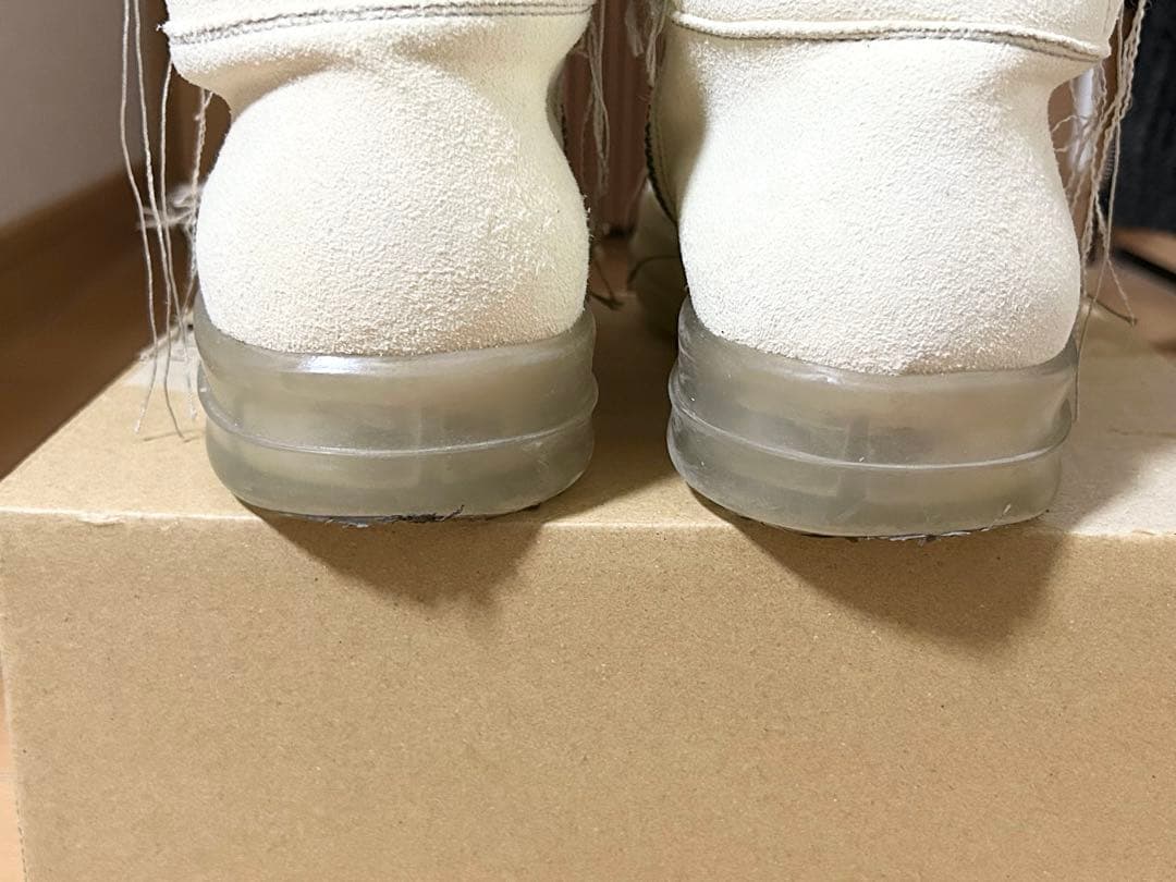 RICK owens リックオウエンス スニーカー レザー クリアソール 美品