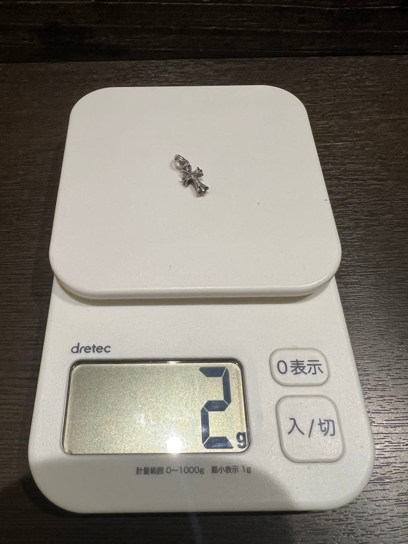 CHクロスベビーファットパヴェダイヤモンド　18インチロールチェーンセット