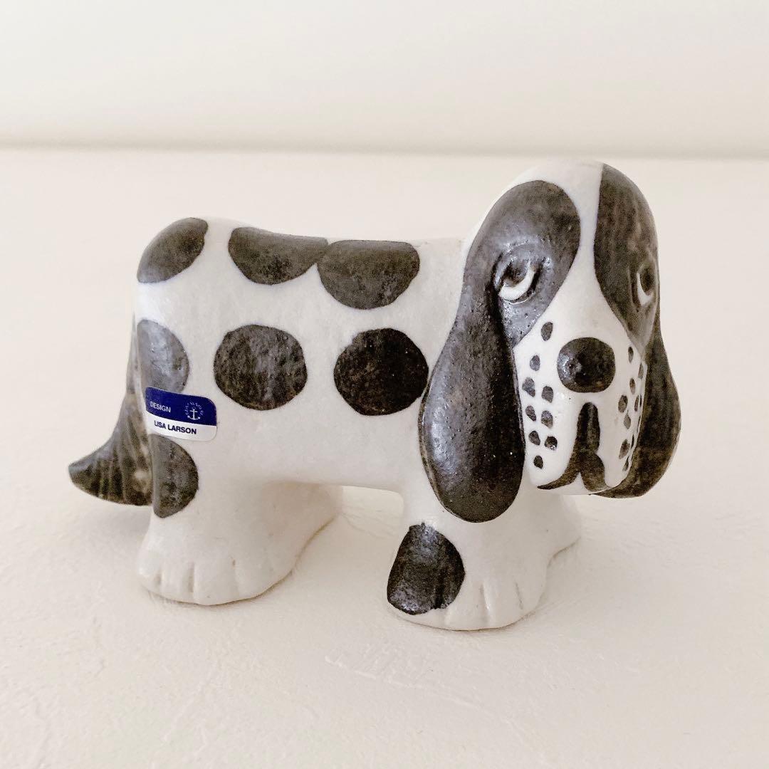 リサラーソン Lisa Larson ケンネル スパニエル ヴィンテージ