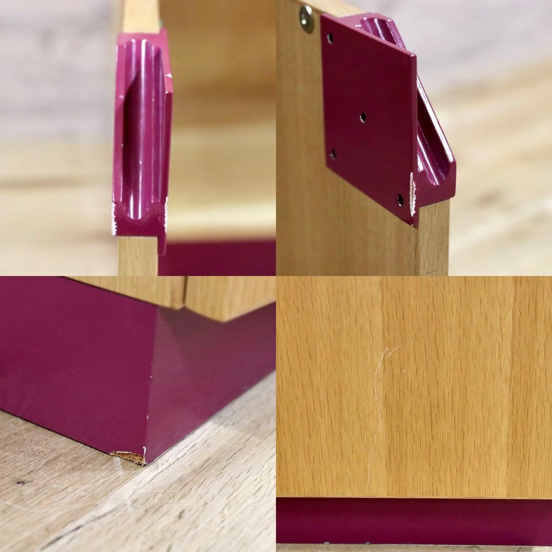 GMFS242B○オーク材 北欧スタイル 陳列棚 店舗什器 ラック 飾り棚 シン