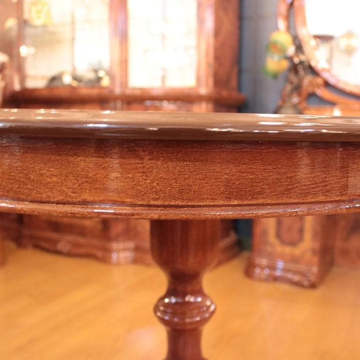 ラウンドダイニングテーブル φ70cm クラシック レトロ 猫脚 223-307