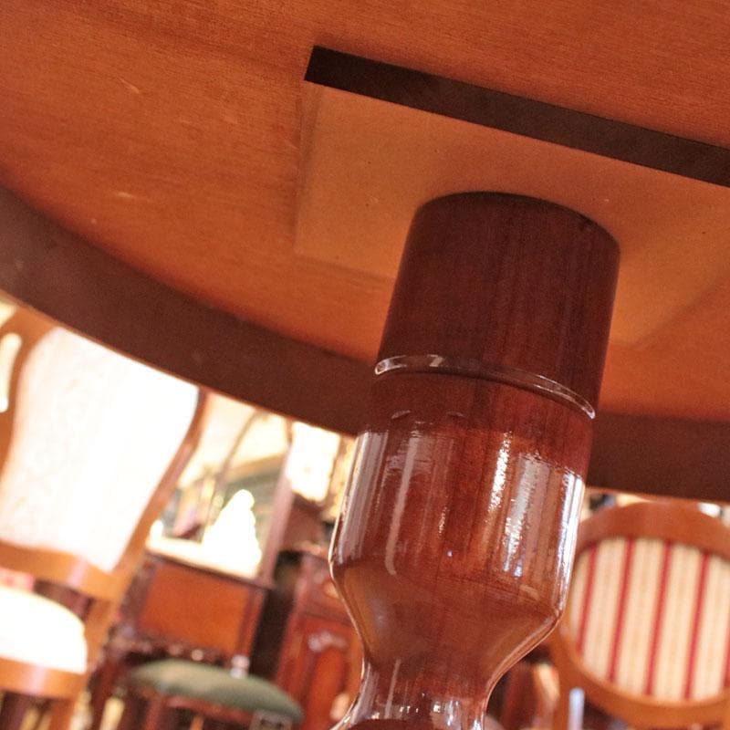 ラウンドダイニングテーブル φ70cm クラシック レトロ 猫脚 223-307