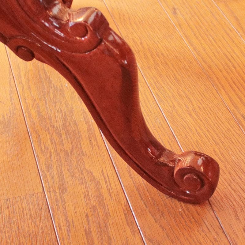 ラウンドダイニングテーブル φ70cm クラシック レトロ 猫脚 223-307