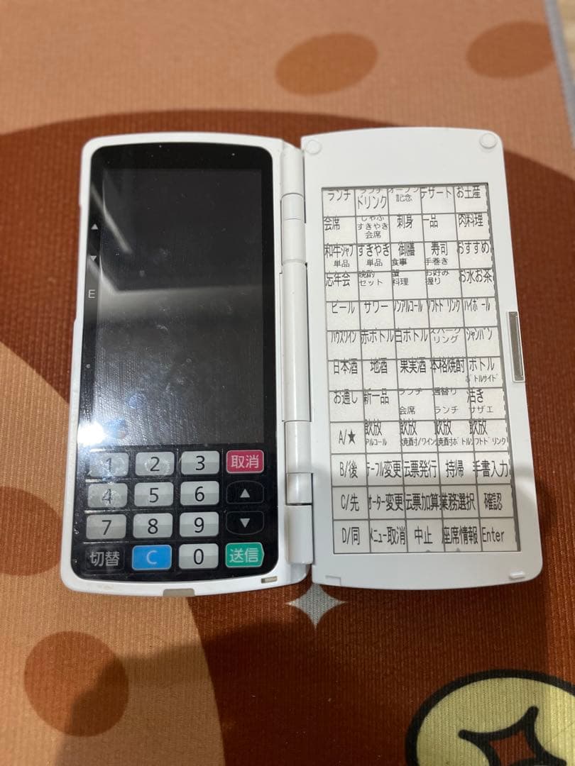 【美品】使用歴1年 東芝TEC ハンディターミナル HTL-300W（白）