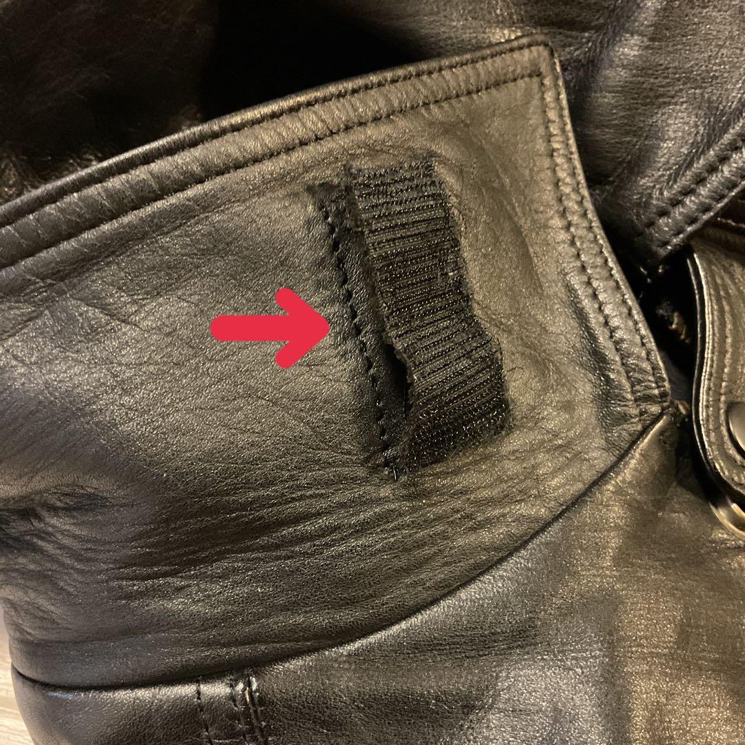 ウラン　クシタニ　レザージャケット　ライダース　牛革　黒　匿名配送