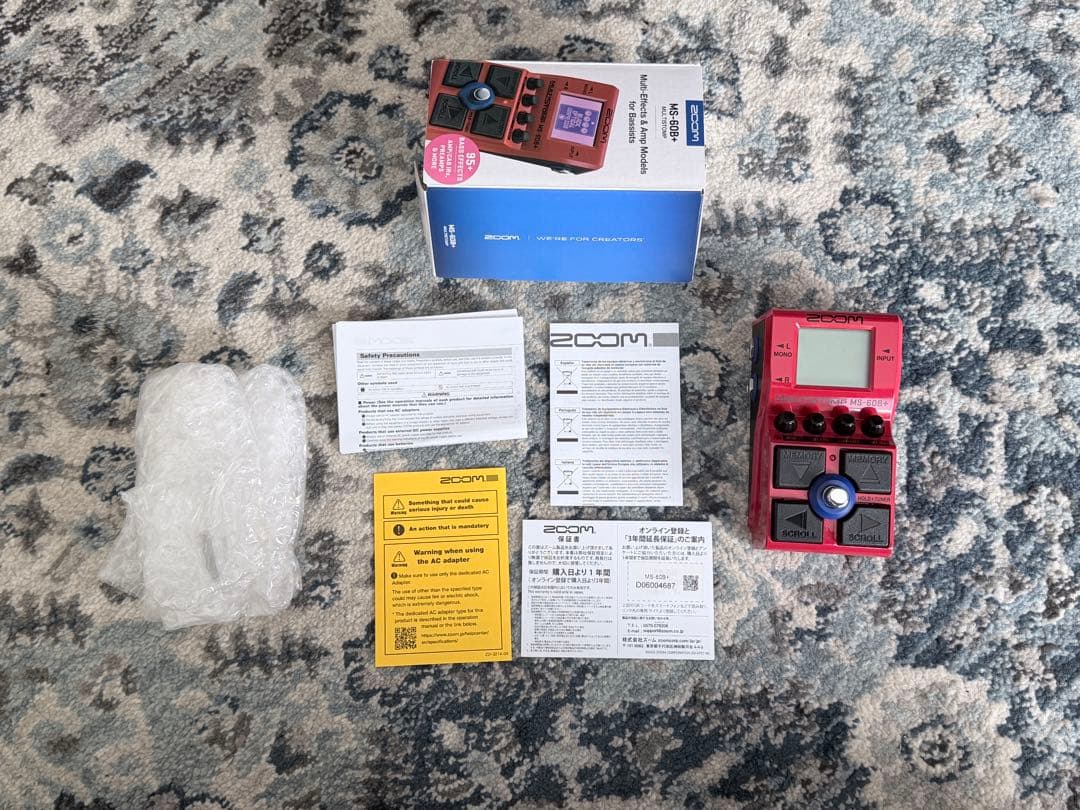 Zoom MS-60B+ マルチエフェクター