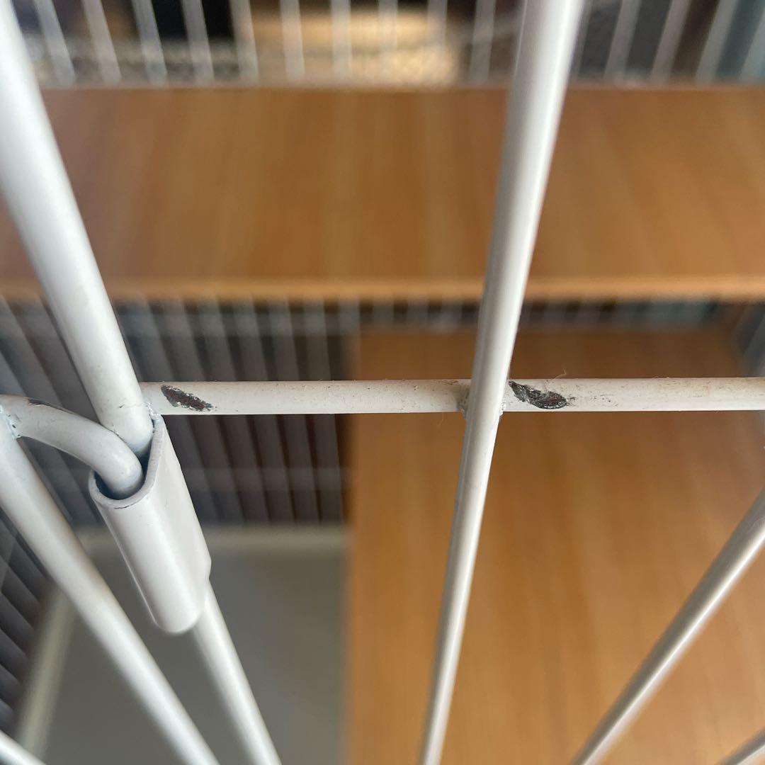 木製キャットケージ2段 天板あり