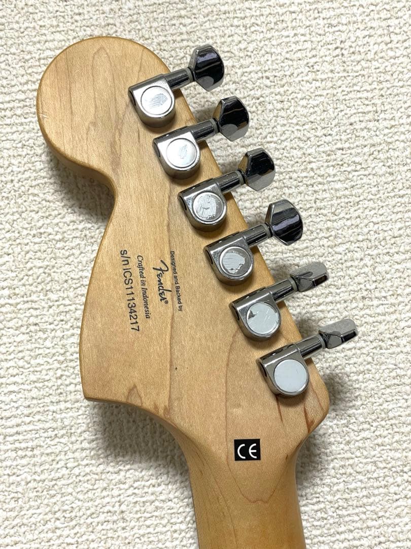 Squier by Fender スタンダードシリーズ ストラトキャスター