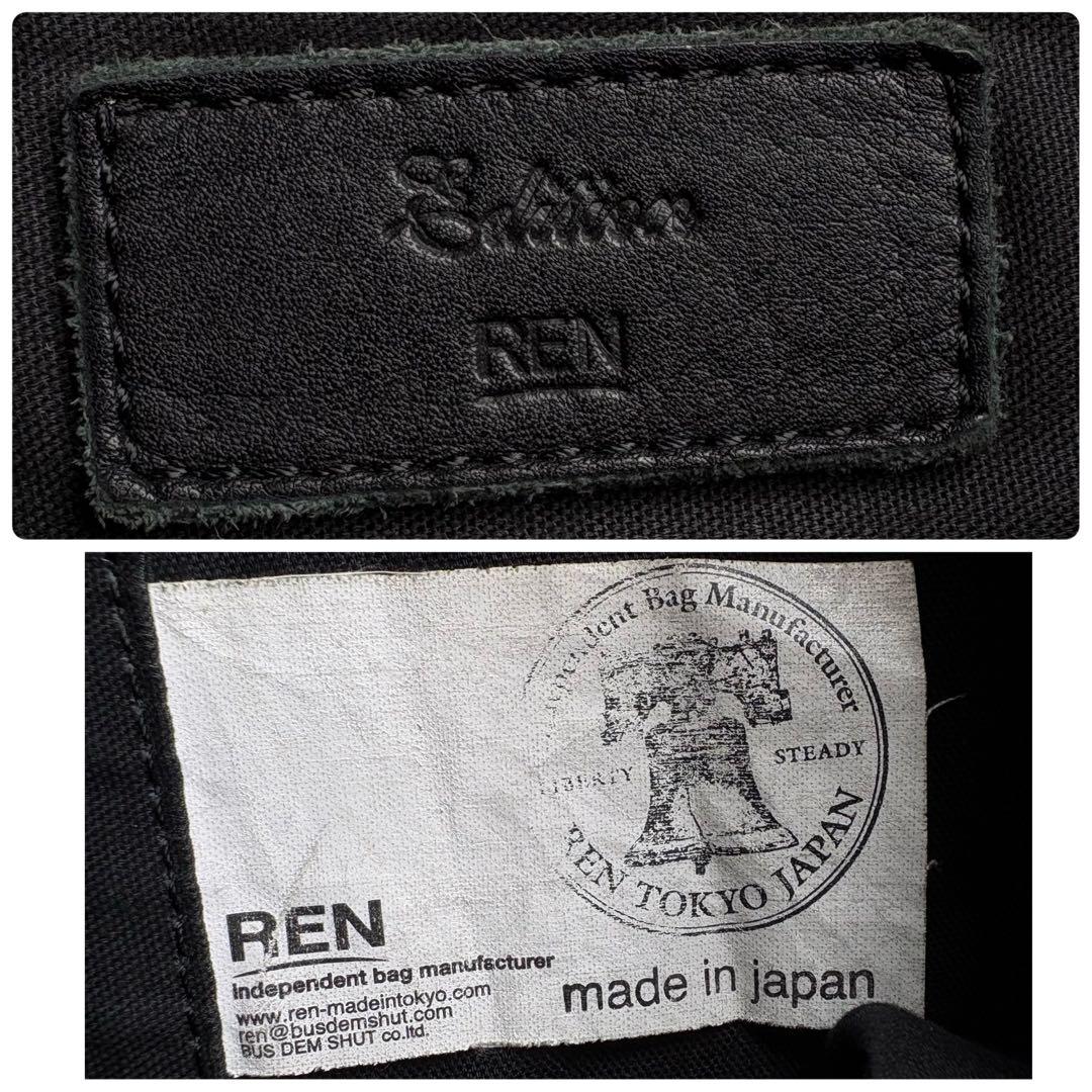 本革 ★別注★ REN × Edition ショルダーバッグ フラップ 日本製