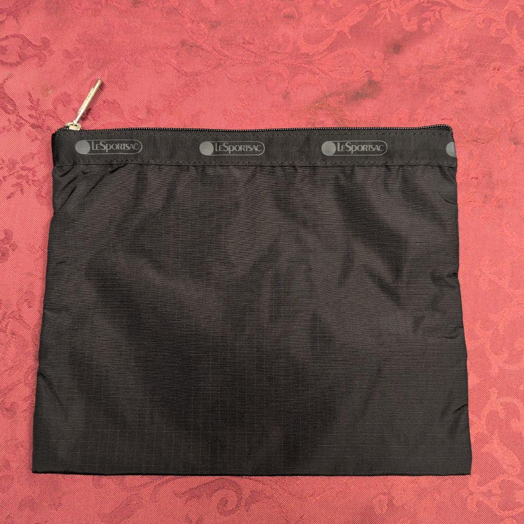 LESPORTSAC ブラックボストンバッグ