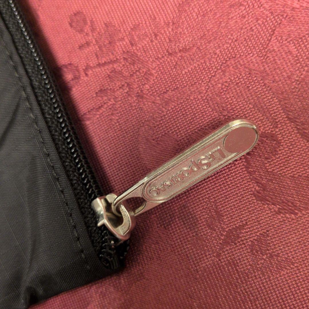 LESPORTSAC ブラックボストンバッグ