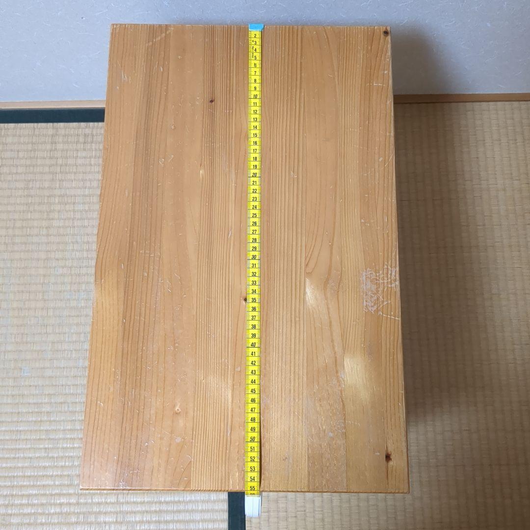 パイン材 キャスター付きパソコンデスク ロータイプ プリンター台 カントリー家具