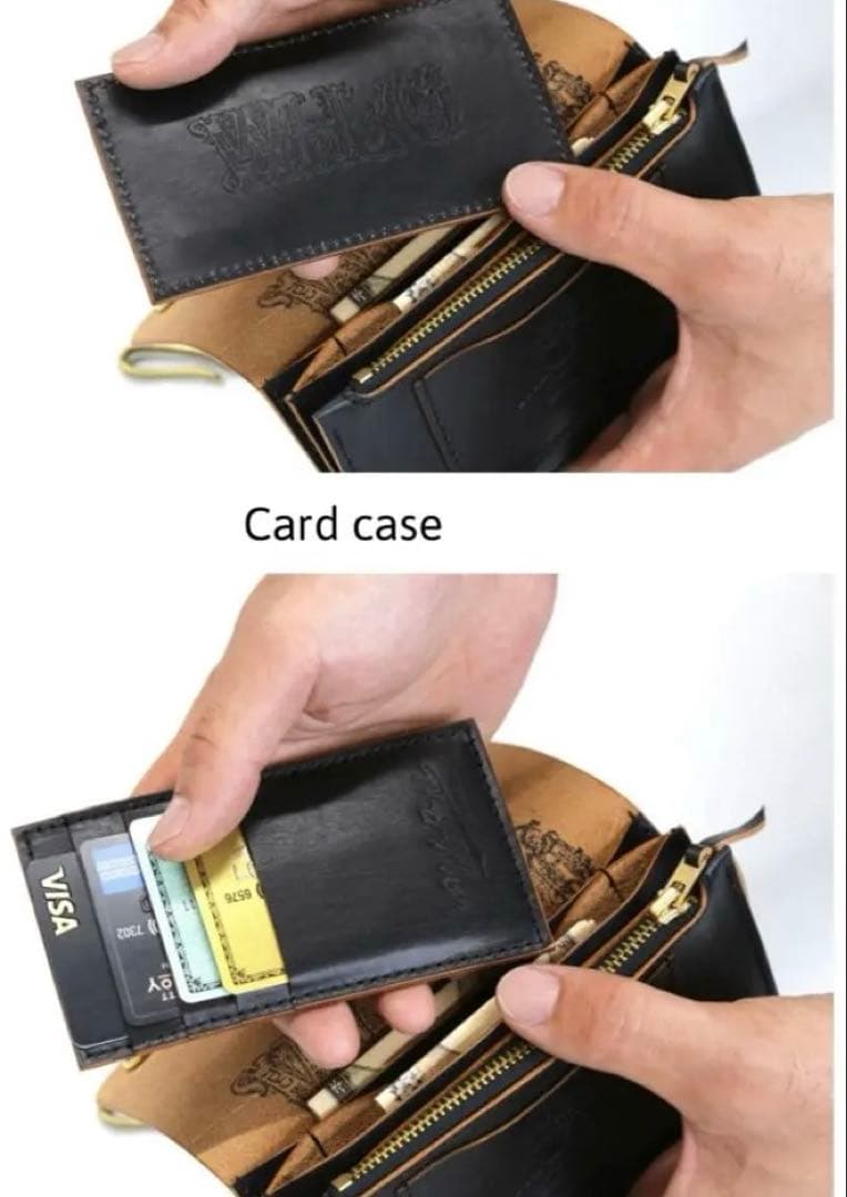 whale&co. ドラッガーウォレット ヴィンテージ エイジング加工