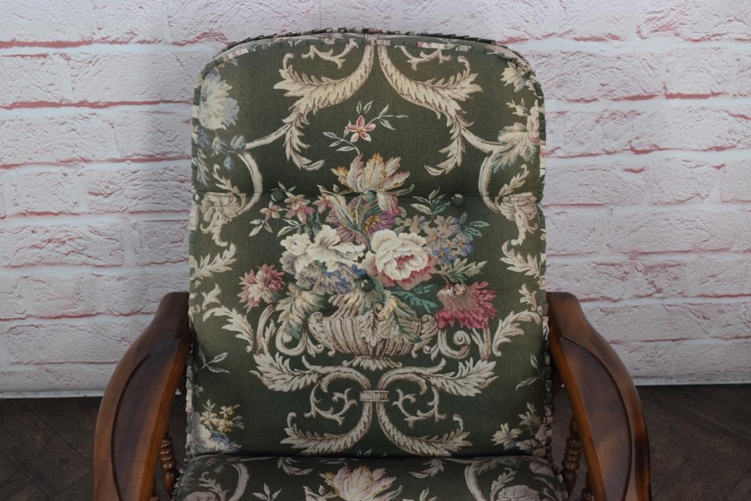 カリモク コロニアルシリーズ リクライニングソファ パーソナルチェア