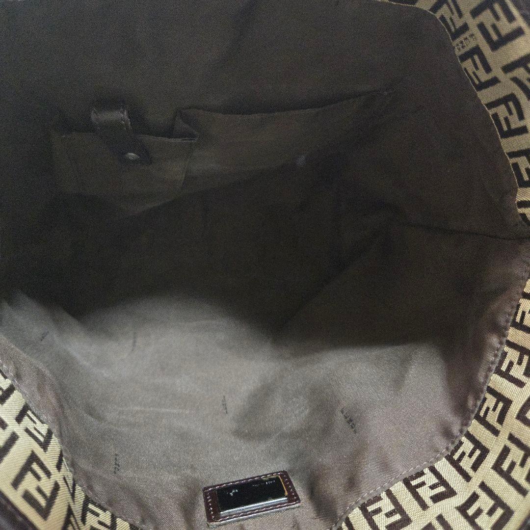 極美品 FENDI トートバッグ ズッカ柄 A4収納可能