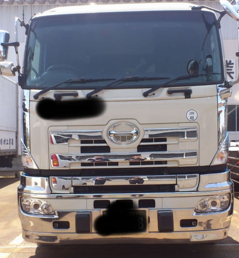 金華山モンブランローズ.日野プロフィア.ラウンドカーテン