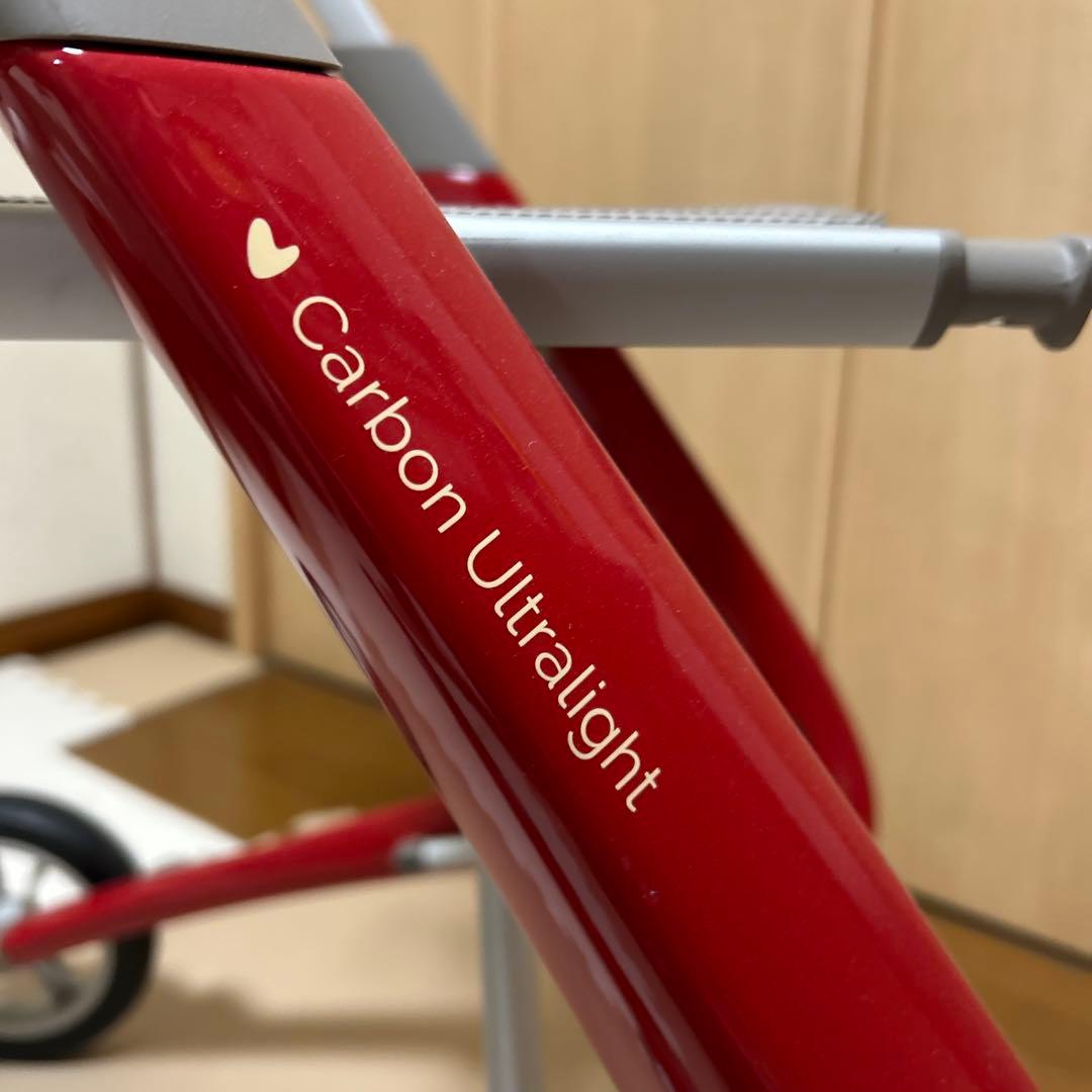 デンマーク製世界最軽量歩行器　バイエーカー　レッド