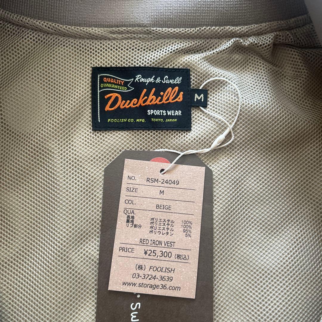 rough & swellベスト ベージュ 新品タグ付き