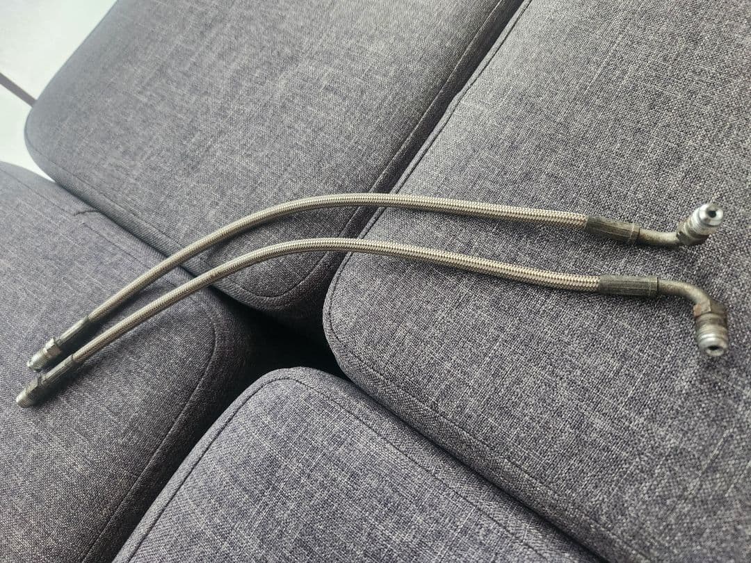 スズキ系 可変アクスル対応 社外 リアブレーキステンメッシュホース 中古