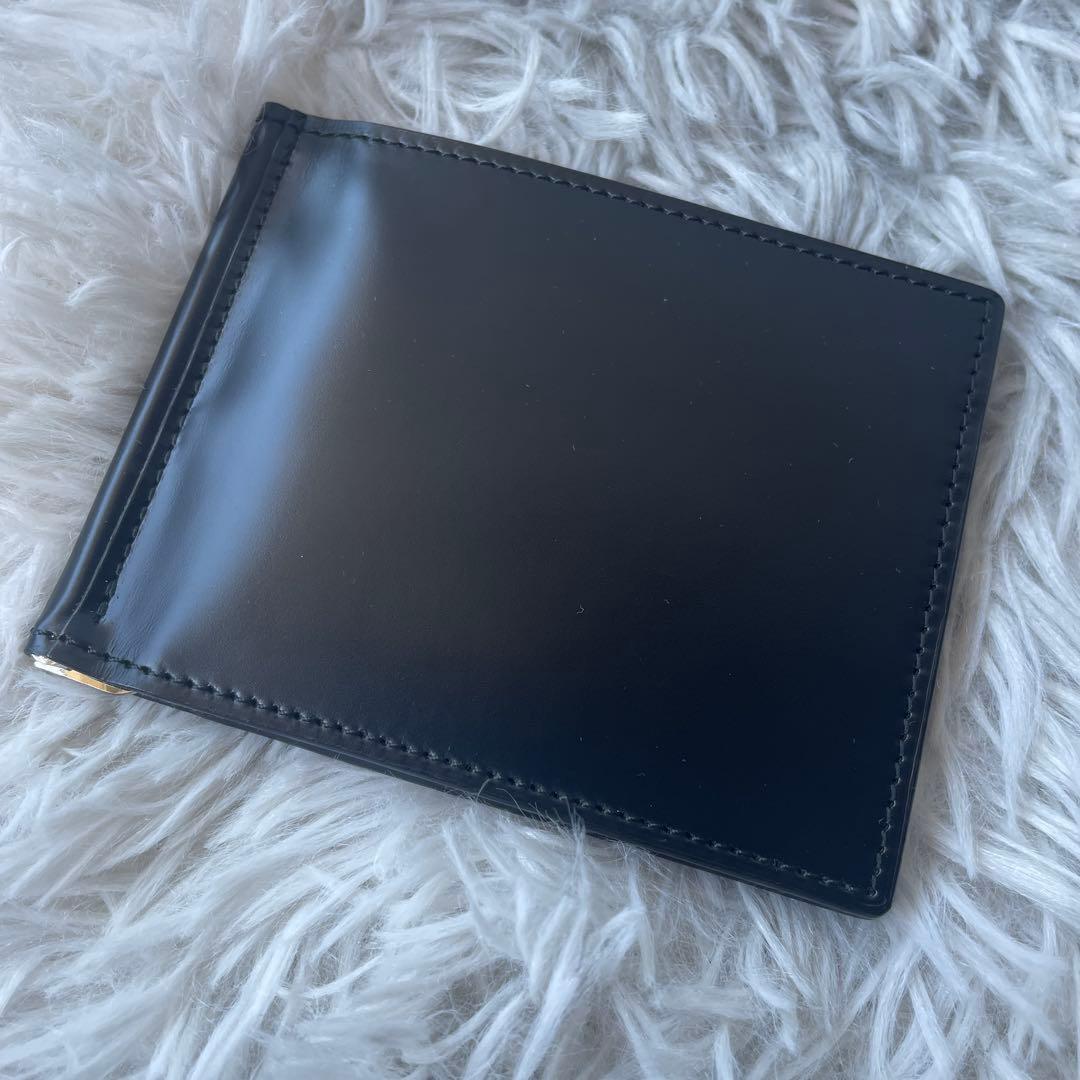 【未使用級】キプリス マネークリップ コードバン ブラック