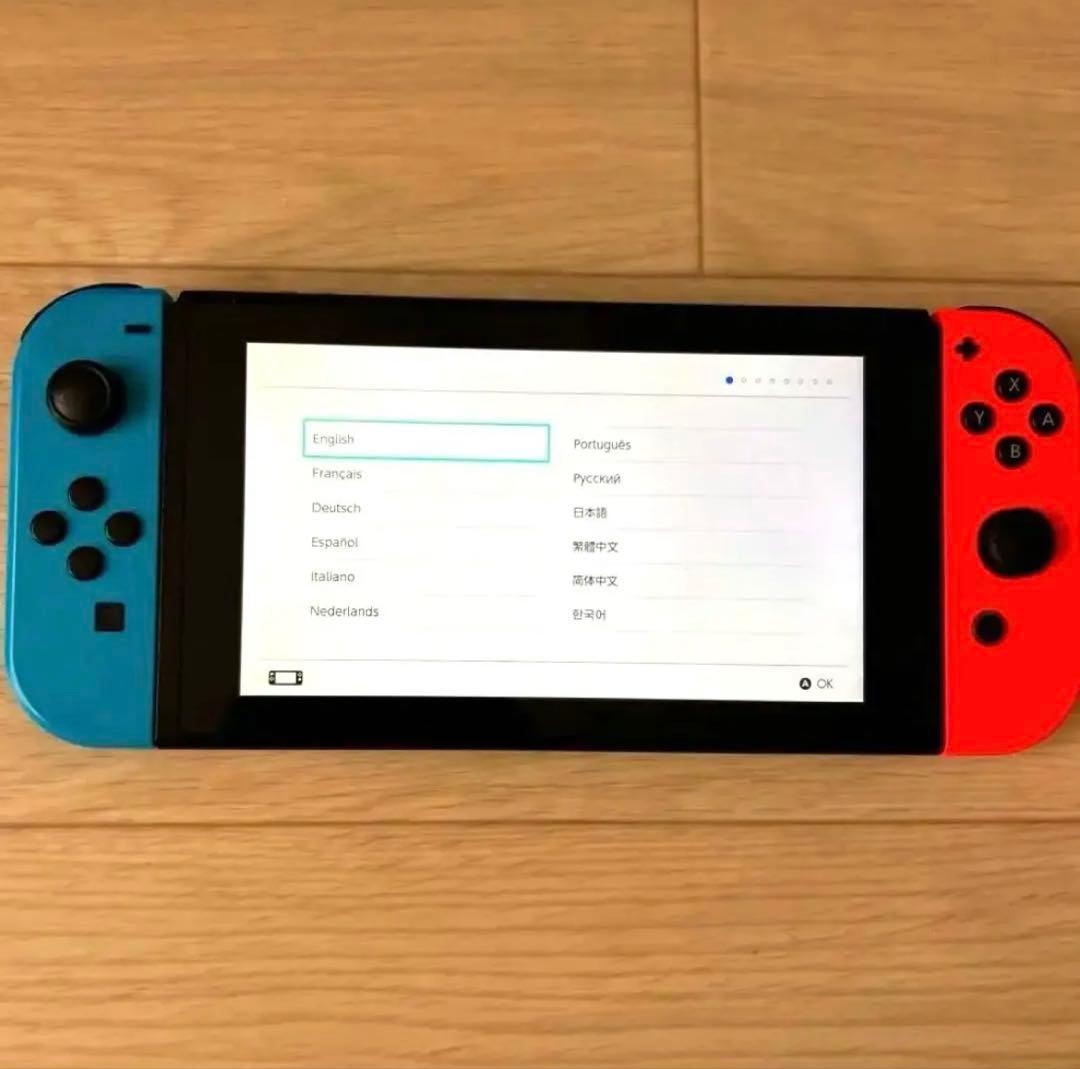 k*n様 Nintendo Switch本体　ネオンブルー/ネオンレッド　【美品