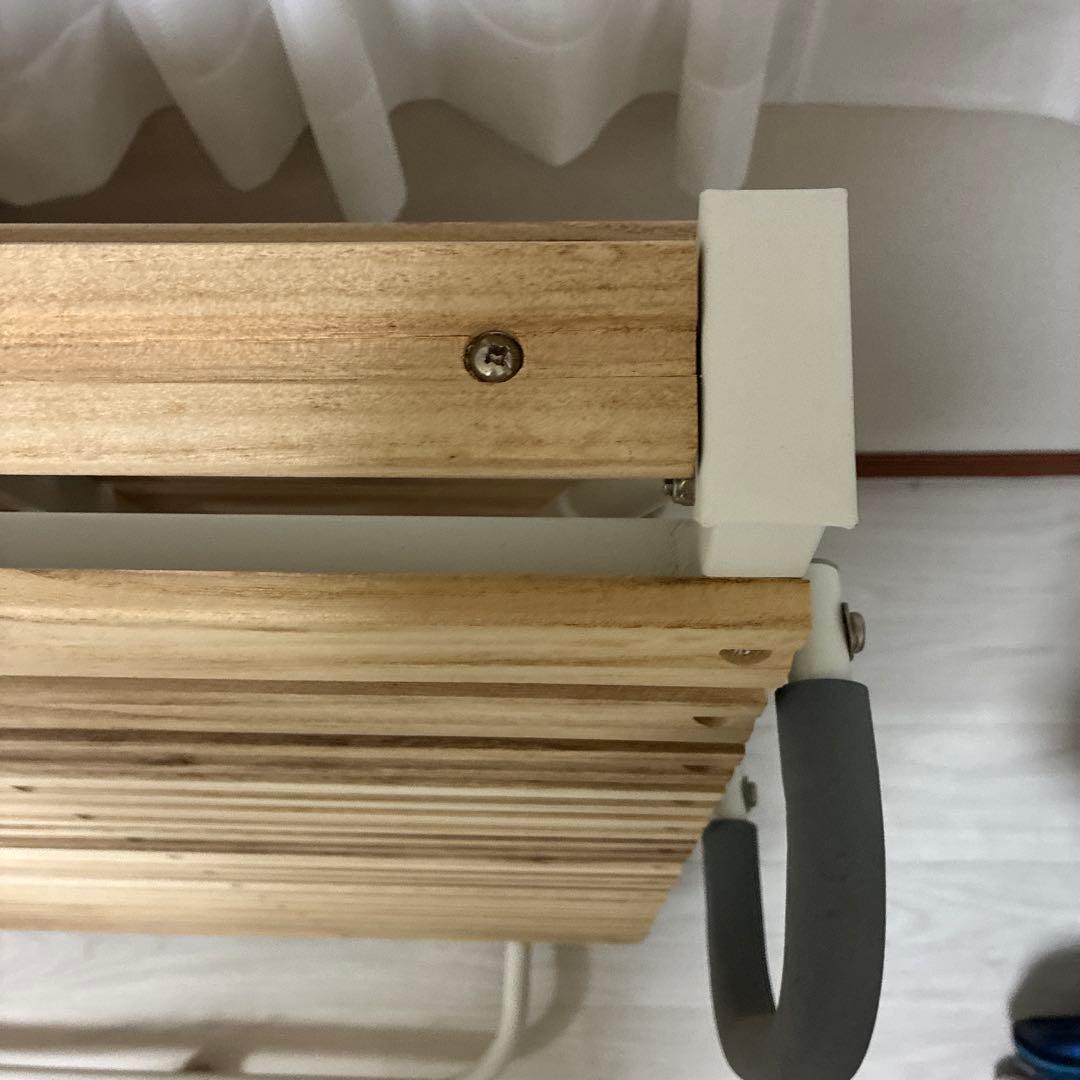 ニトリ　折りたたみ桐スノコベッド