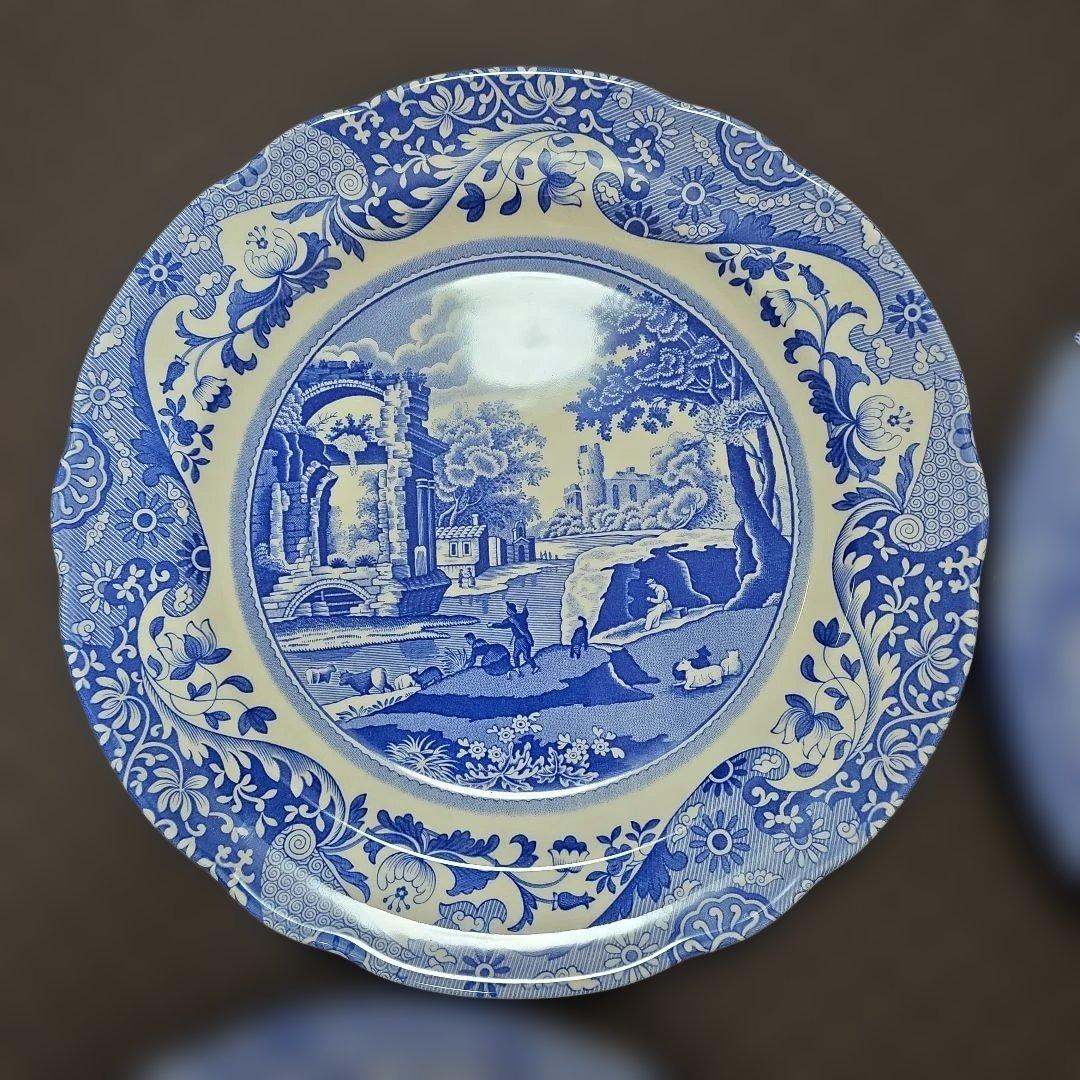 spode blue Italian スポード ブルーイタリアン ディナー皿