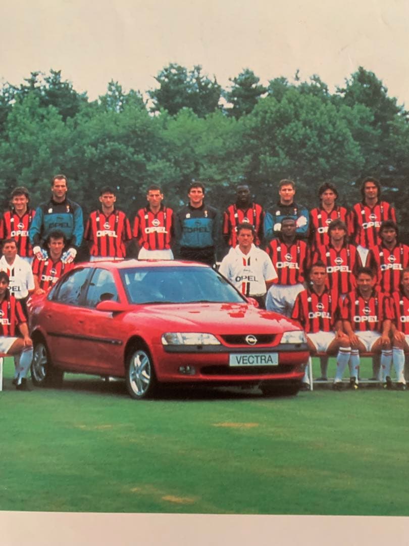 1996年ACミランぬいぐるみadidas 胸スポンサー・OPEL