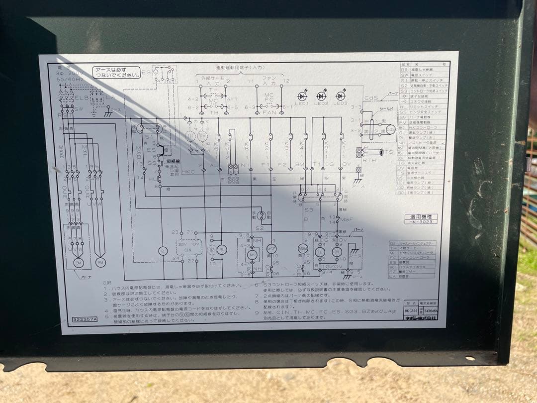 ネポン　ハウス加温機　暖房機