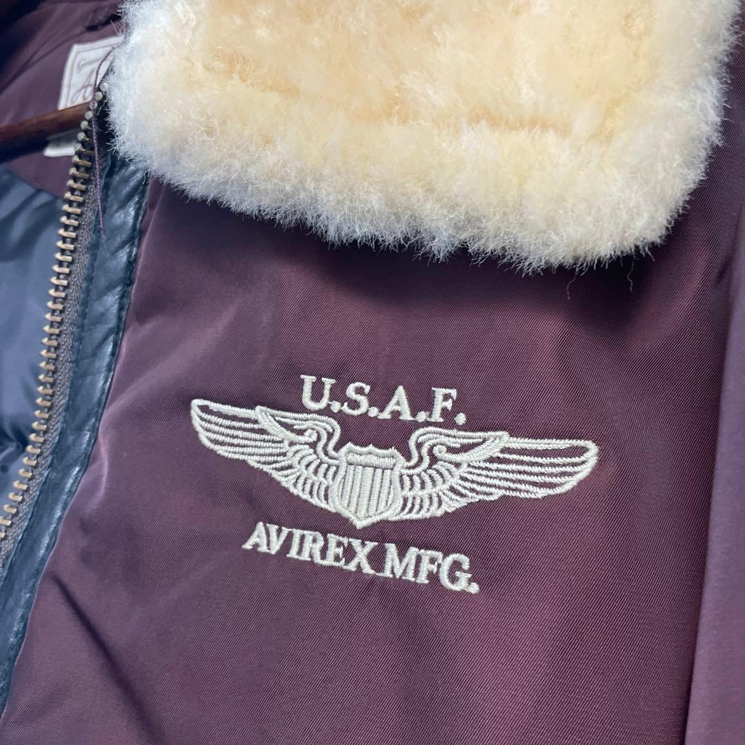 初売りセール‼️アビレックス70周年USAFタイプB-3 ダウン Lサイズ