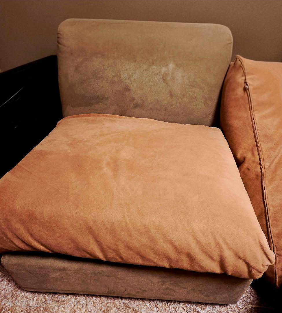 alflex 正規品。クッション羽毛最上級クラスAソファミデアム（小ぶり）1人掛