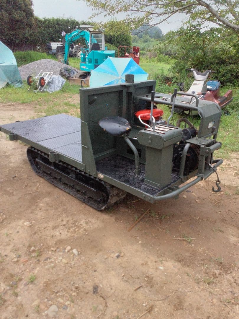 筑水 クローラー 運搬車 GL752 ウインチ搭載 (ガソリン)