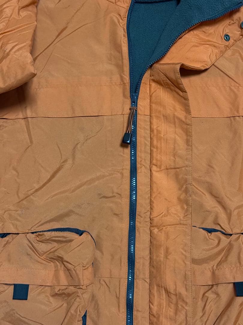 【nike/ナイキ】00s 3Dポケットナイロンジャケット ユーロ オレンジ