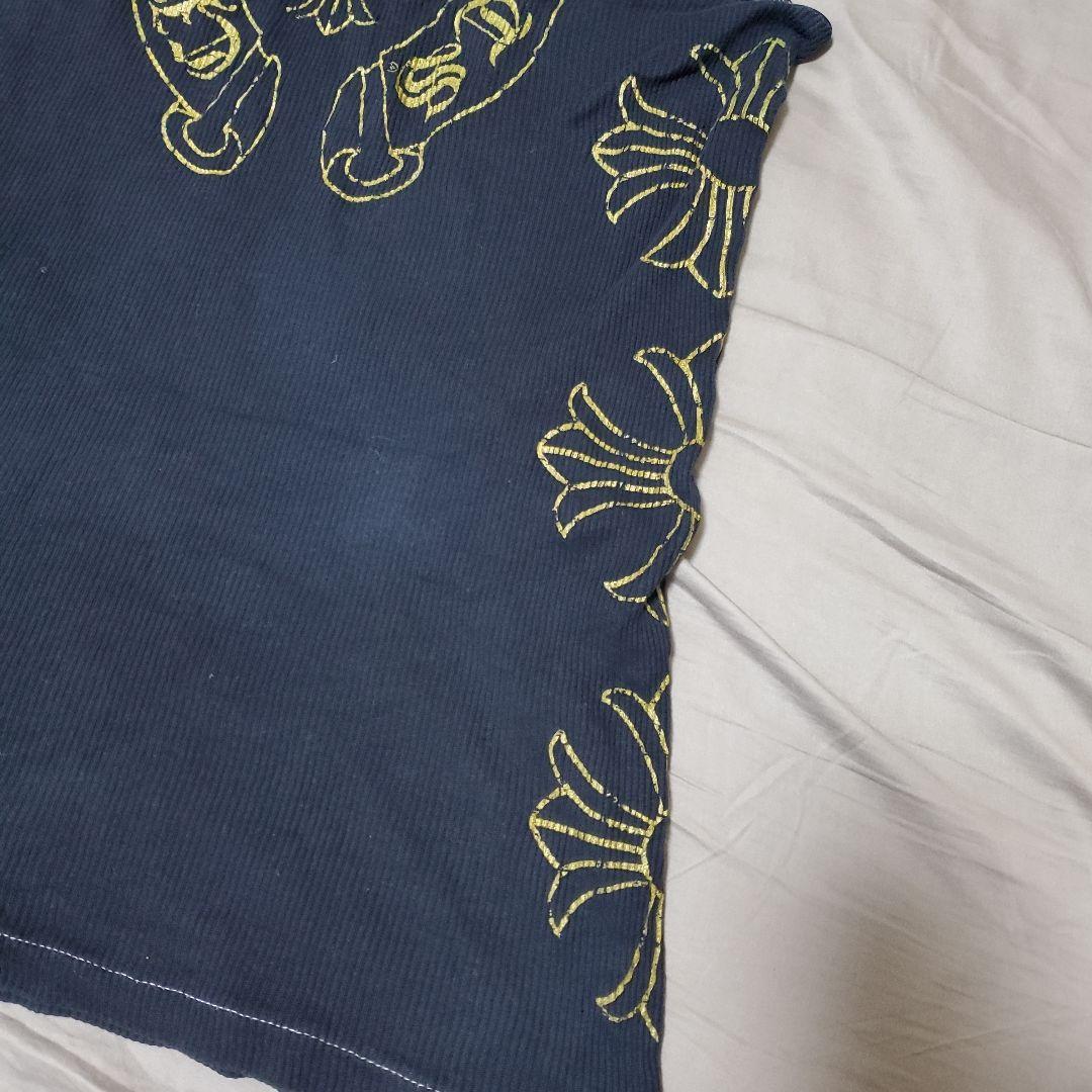 Chrome Hearts ブラック　ゴールドCHプラス　タンクトップ メンズM