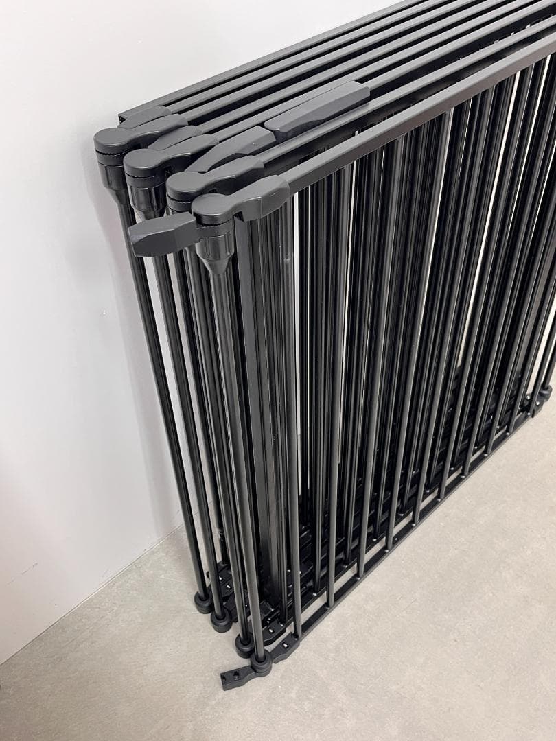 ペットサークル(タンスのゲン)　8枚セット　ブラック