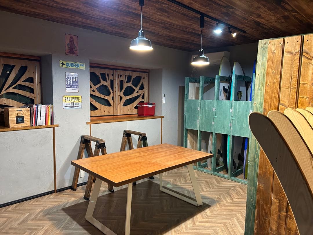 ナチュラルウッド 長方形テーブル 大きめ