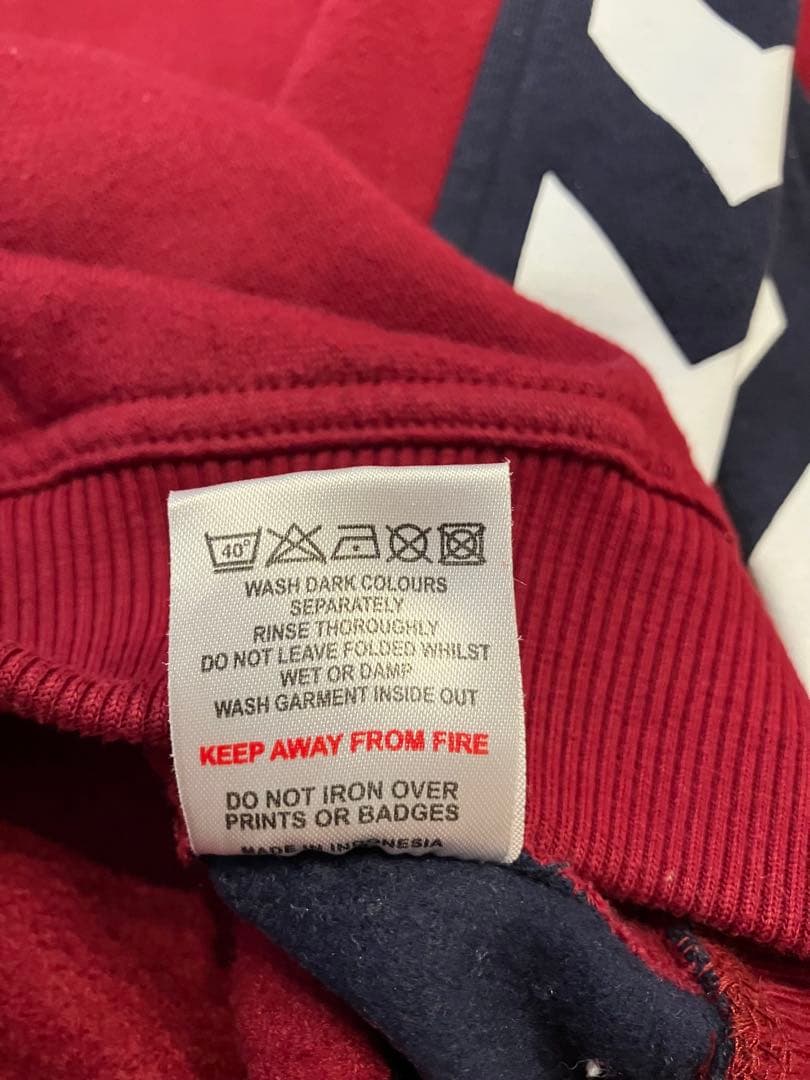 アストンビラ　hummel スウェット 古着 プレミアLB S