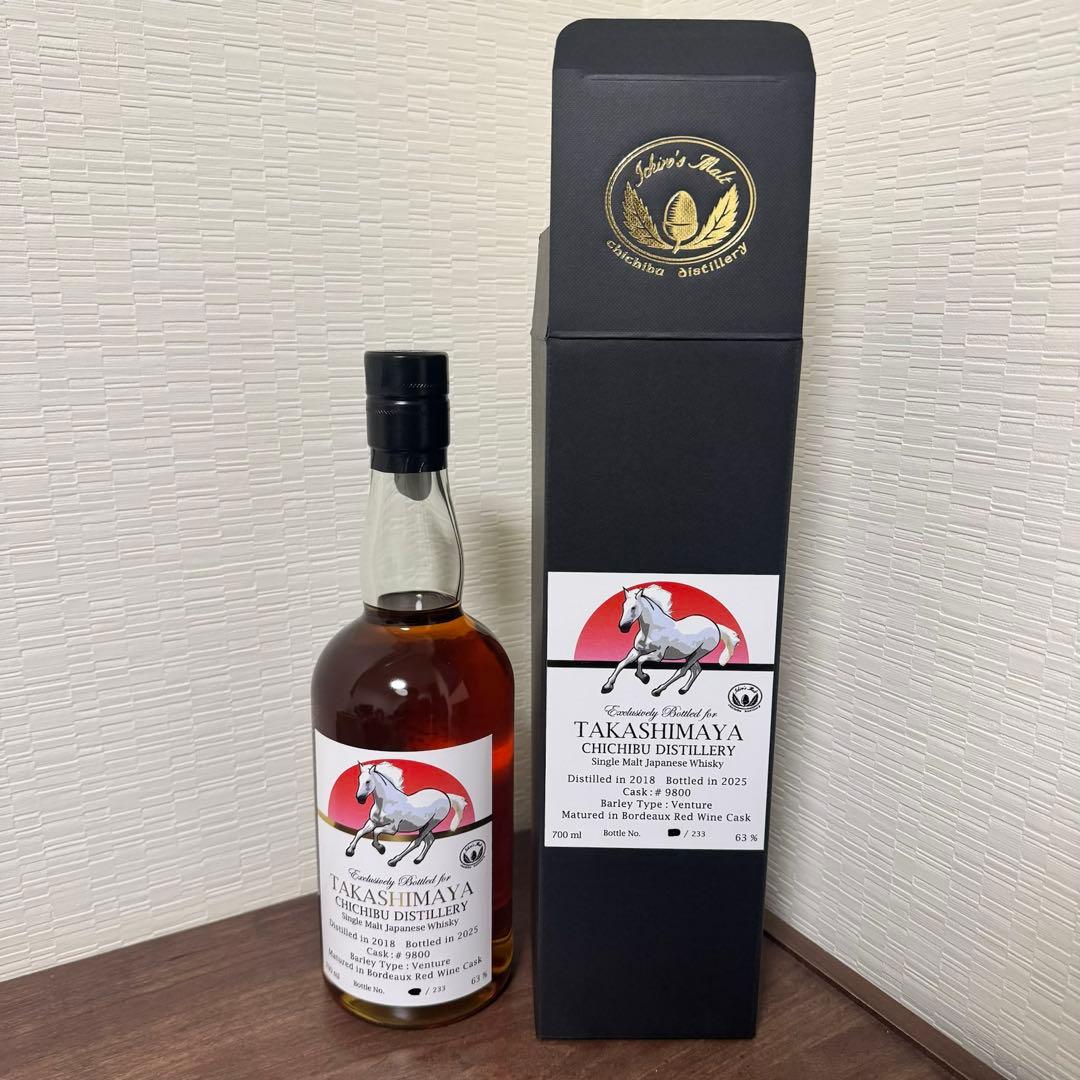 2026年 高島屋 抽選 イチローズモルト 午年 干支ラベル 223本限定