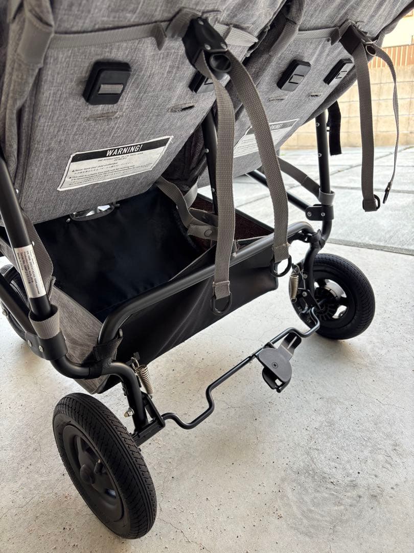 クリーニング済⭐︎エアバギー　ココダブル　双子　ベビーカー