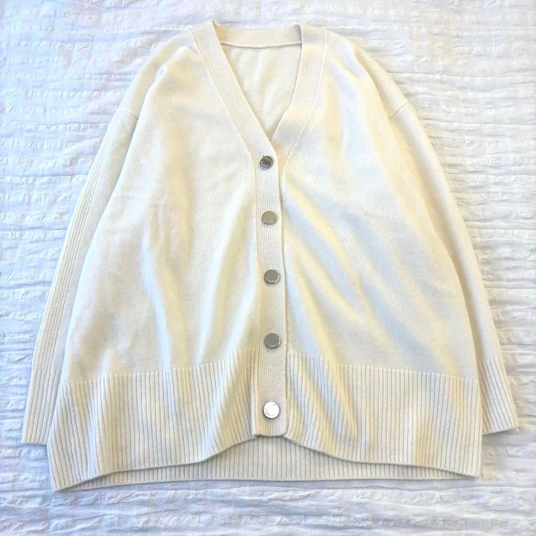 美品✨24AW diagram クーマラムニット カーディガン 定価3万