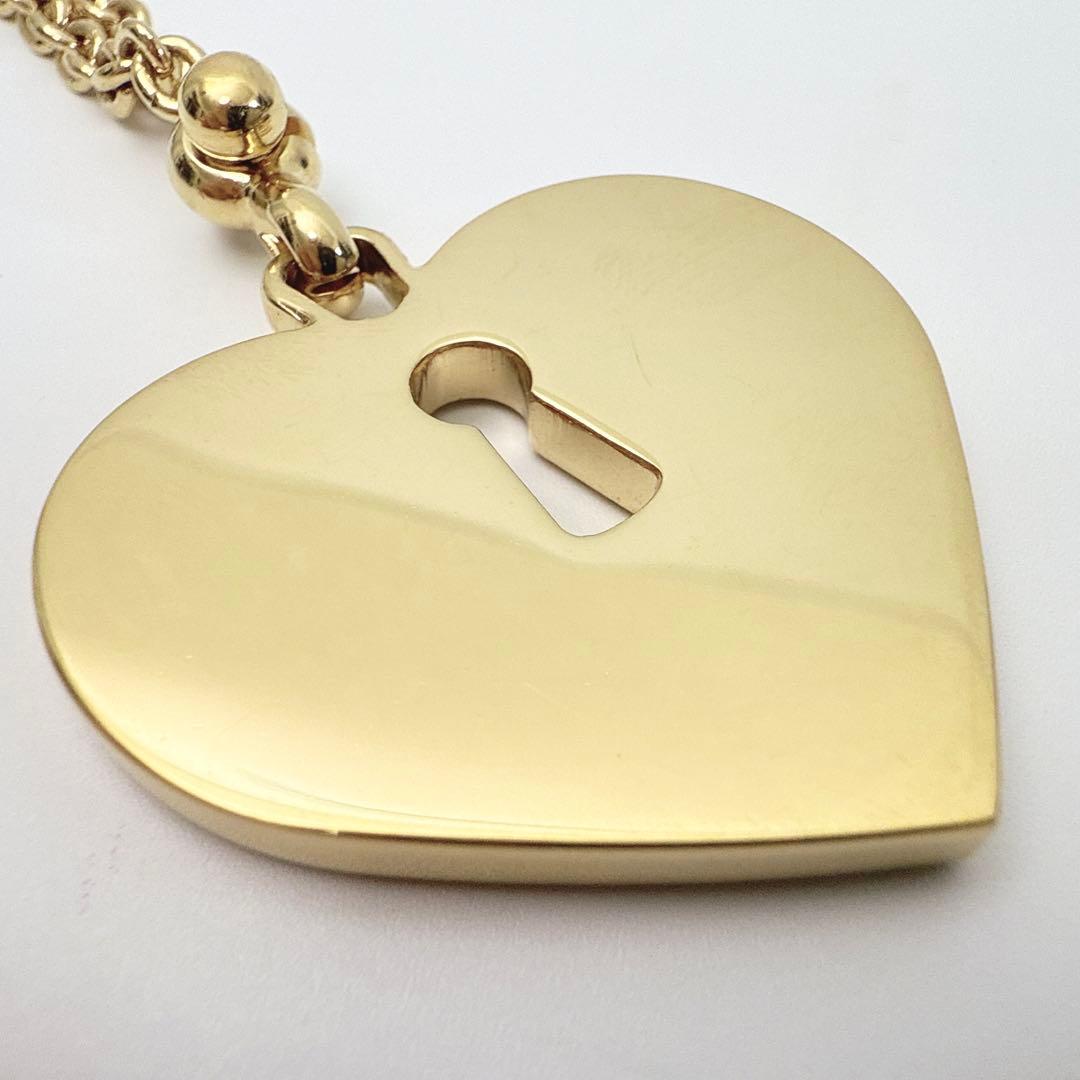 シャネル ハートモチーフ バッグチャーム キーホルダー CCロゴ ゴールド 美品