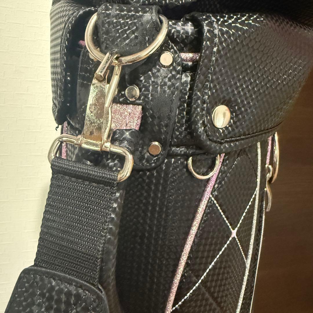 XXIO ゴルフバッグ ダイヤモンドキルティング キャディバッグ レディース