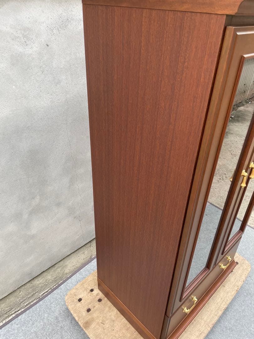 近隣配達可能　美品　マルニ木工　地中海　キャビネット　カップボード　②