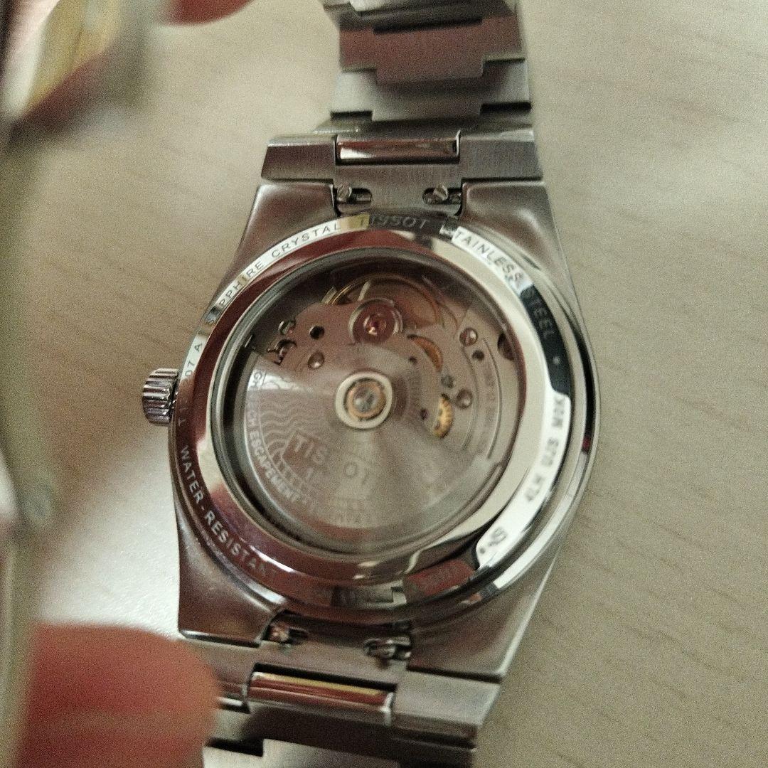 【美品】TISSOT PRX 35mm 自動巻き 機械式 ブルー 時計