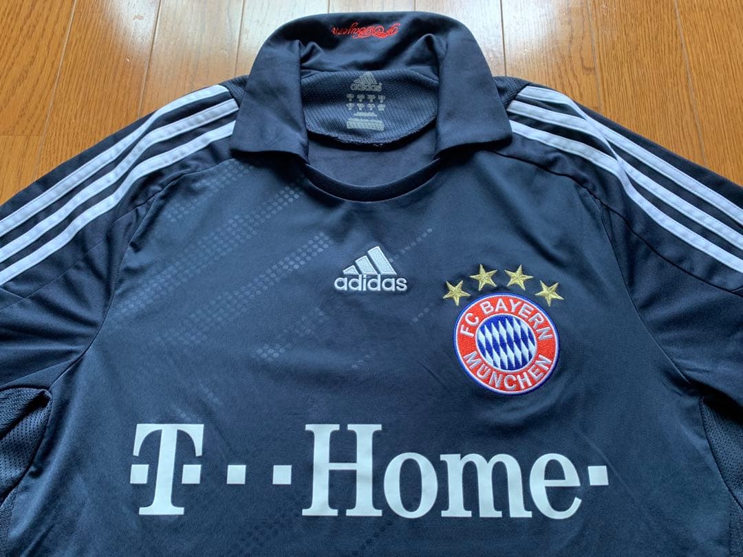 adidasバイエルンミュンヘン 08/09 ユニフォーム アウェイ半袖タグあり
