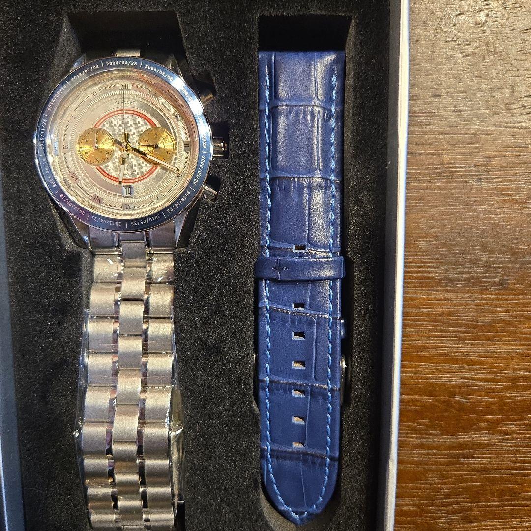 CLANNAD クロノグラフ腕時計 替えベルト付き 新品未使用 付属品全て付属