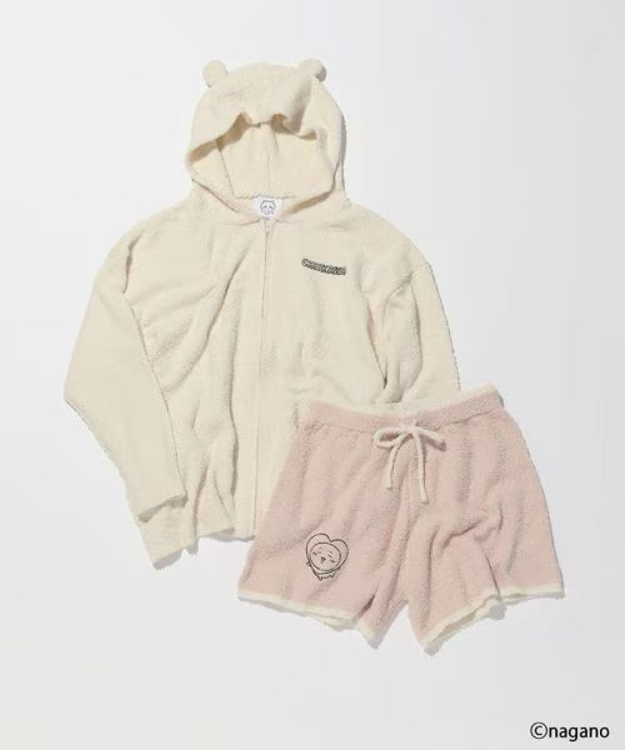 ちいかわ　モコモコＳＥＴＵＰ　ローリーズファーム　未使用タグ付き