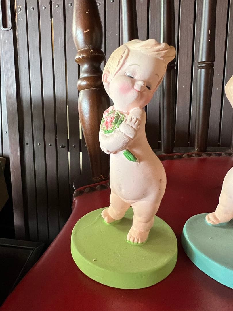 非売品★ 高島屋 タカシマヤ ローズちゃん5体昭和 レトロ 置き物 飾り