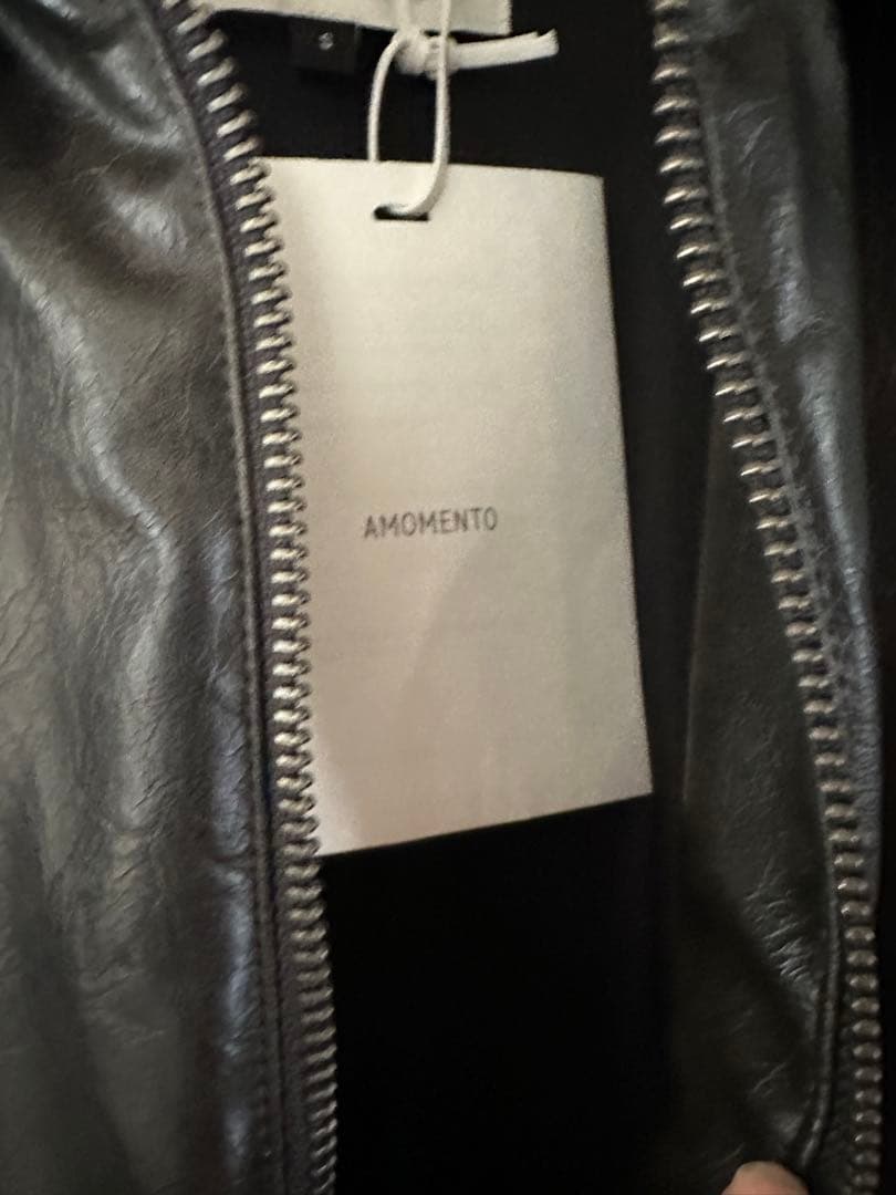 AMOMENTO 新品完売レザージャケット田中シェン1ldk ohotoro中綿